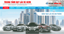 Desktop Screenshot of hoclaixehcm.com