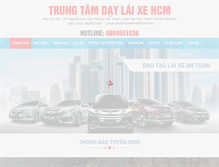 Tablet Screenshot of hoclaixehcm.com